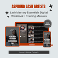 Beginner Lash Artist Training Bundle | Lash Mastery Essentials Digital Workbook + Training Manuals